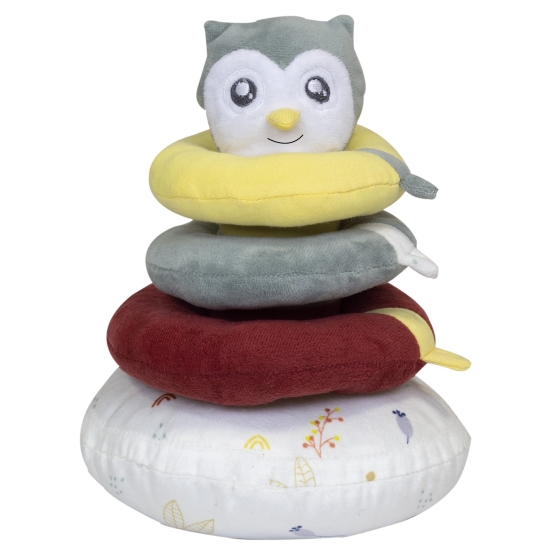 Baby stacking pyramid - Violette the owl Trois Kilos Sept - 1