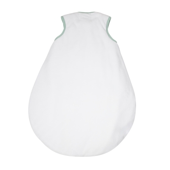 dos blanc uni de la gigoteuse naissance blanche et vert sauge sur fond blanc dos blanc uni de la gigoteuse naissance blanche et vert sauge sur fond blanc