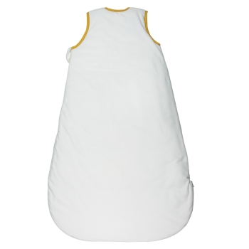 white sleeping bag back view