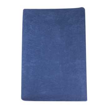 housse de matelas à langer en éponge bleu marine
