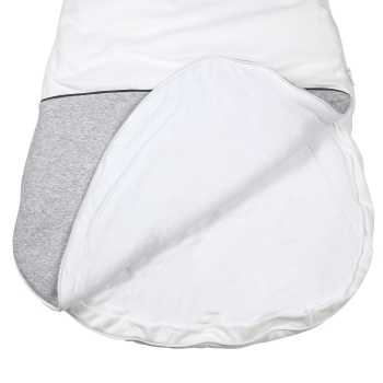 zoom en la cremallera del saco de dormir Martin et ses copains para bebé de 6 a 18 meses