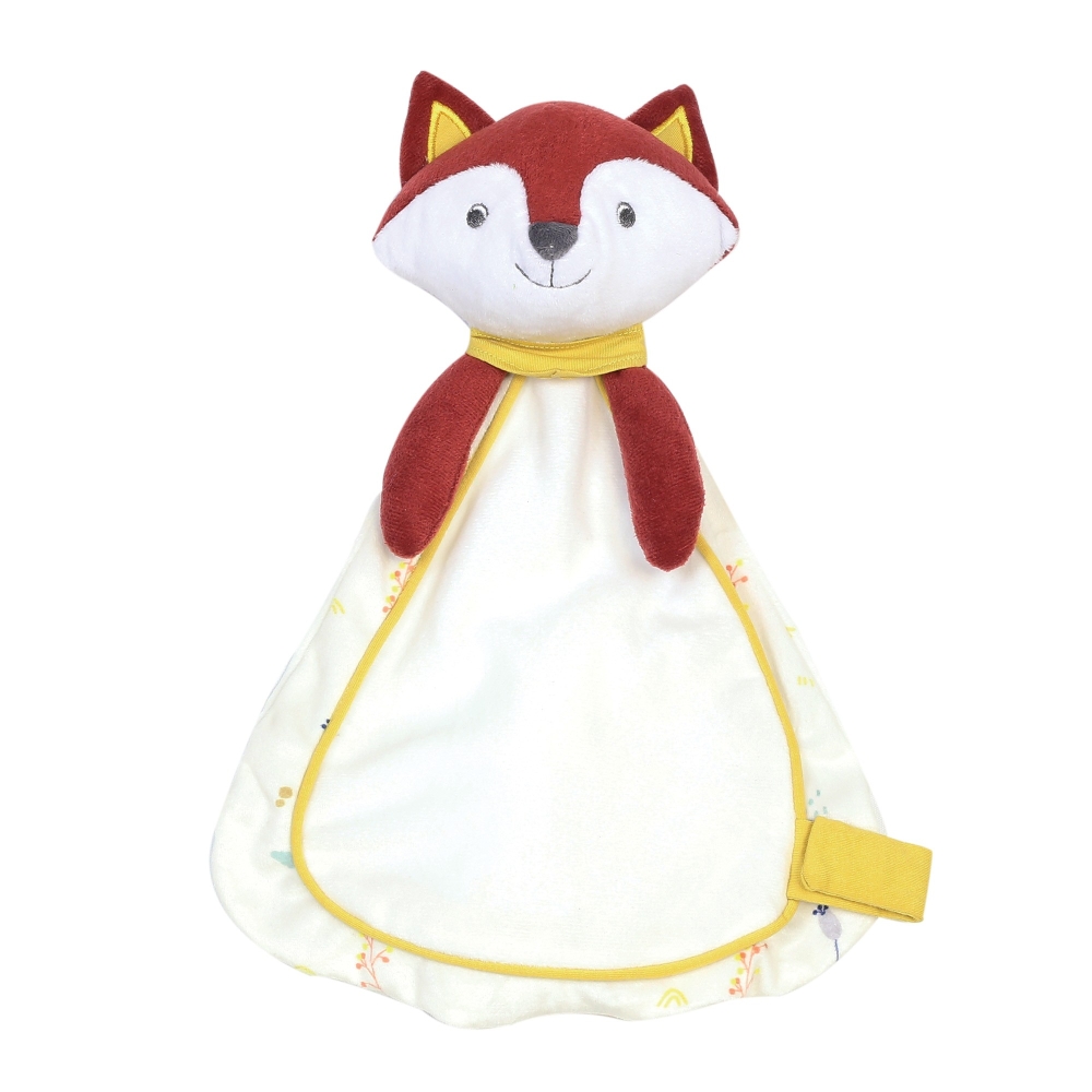 doudou zorro cache cache en forêt foto producto