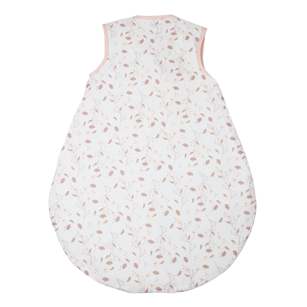 Back of the floral Rose and Lili sleeping bag for babies from 0 to 6 months in 3 tog Back of the floral Rose and Lili sleeping bag for babies from 0 to 6 months in 3 tog