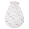 Back of the floral Rose and Lili sleeping bag for babies from 0 to 6 months in 3 tog Back of the floral Rose and Lili sleeping bag for babies from 0 to 6 months in 3 tog