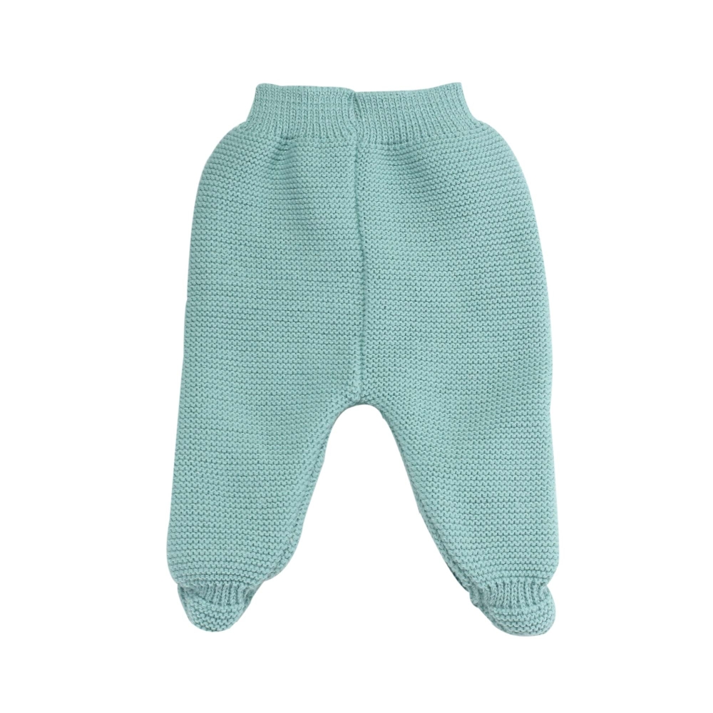 pantalon en maille sauge photo produit dos pantalon en maille sauge photo produit dos