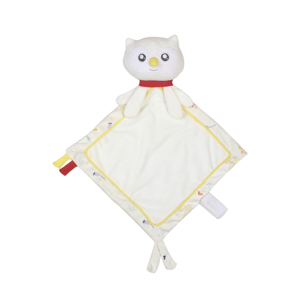 Doudou naissance en velours Chouette - Trois Kilos Sept