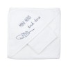 capa de baño bebé mini nous gris