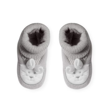 newborn slippers little gray rabbit