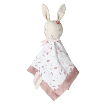 comfort bunny blanket with small ribbons