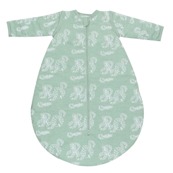 gigoteuse vert sauge et ses motifs feuilles tropicales gigoteuse vert sauge et ses motifs feuilles tropicales