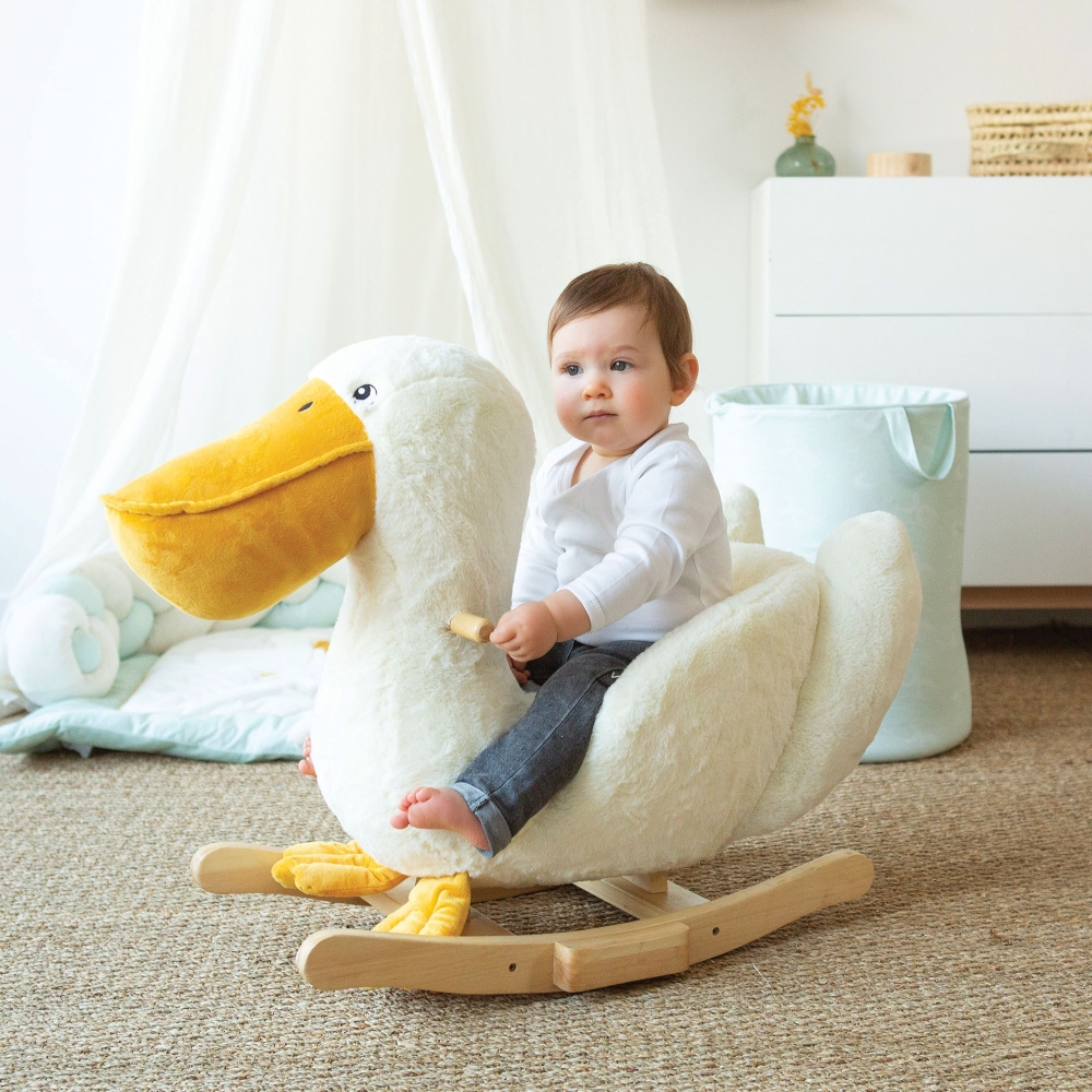Baby rocker - Gaétan the Pelican Trois Kilos Sept - 1 Baby rocker - Gaétan the Pelican Trois Kilos Sept - 1