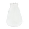 Saco de dormir de nacimiento de frente, es blanco de pana