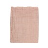 Zoom sur le gant de toilette vieux rose uni Zoom sur le gant de toilette vieux rose uni