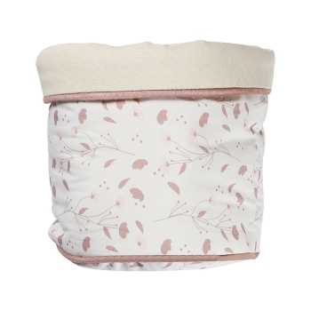 Beauty case Rose et Lili em algodão biológico