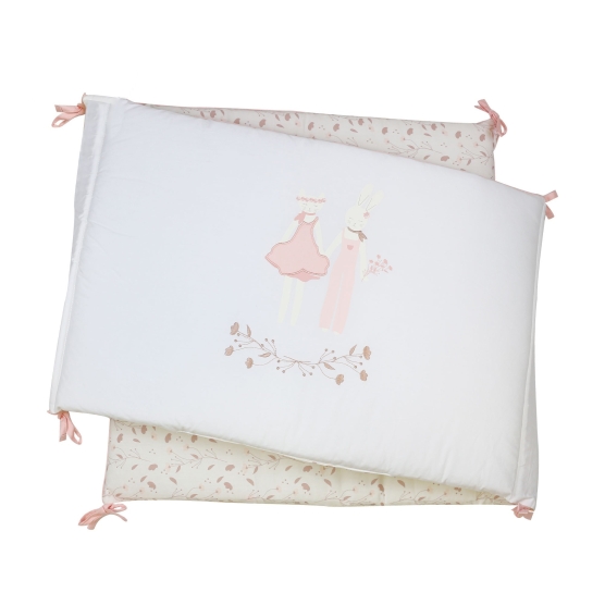 Tour de lit piegato della collezione Rose e Lili