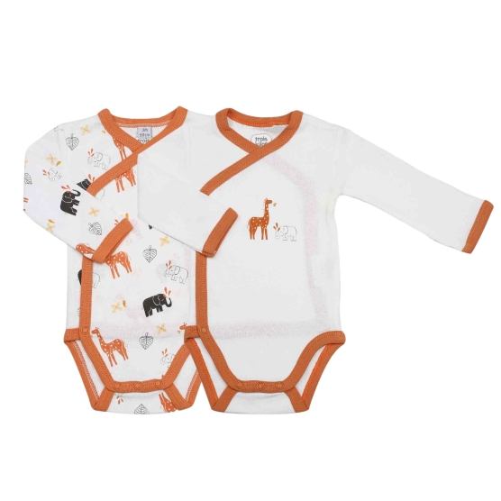 Set of 2 bodysuits - Clay Jungle