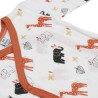 zoom sur le motif jungle de ce body bébé en taille naissance à 3 mois zoom sur le motif jungle de ce body bébé en taille naissance à 3 mois