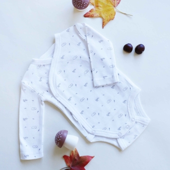 Body naissance - Motif renard Trois Kilos Sept - 4 Body naissance - Motif renard Trois Kilos Sept - 4