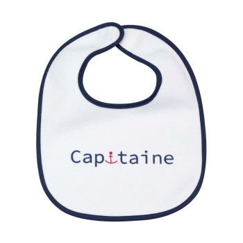 product photo captain bib