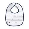 photo produit bavoir à motifs bleu marine photo produit bavoir à motifs bleu marine