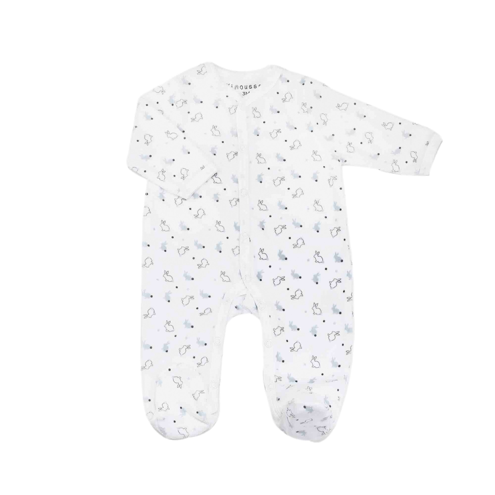 Lot pyjamas bébé - Velours lapinou Kinousses - 3 Lot pyjamas bébé - Velours lapinou Kinousses - 3