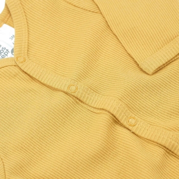 Cotton baby pajamas - Trois Kilos Sept ribbed knit - 6