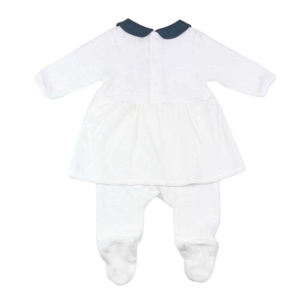 Parte de trás do Pijama Vestido