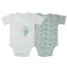 Lot de 2 bodies croisés - Tropical Trois Kilos Sept - 1 Lot de 2 bodies croisés - Tropical Trois Kilos Sept - 1