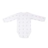 body croisé motifs sophie la girafe photo de dos body croisé motifs sophie la girafe photo de dos