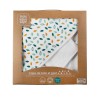Boîte cadeau avec la cape de bain rangée dedans Boîte cadeau avec la cape de bain rangée dedans