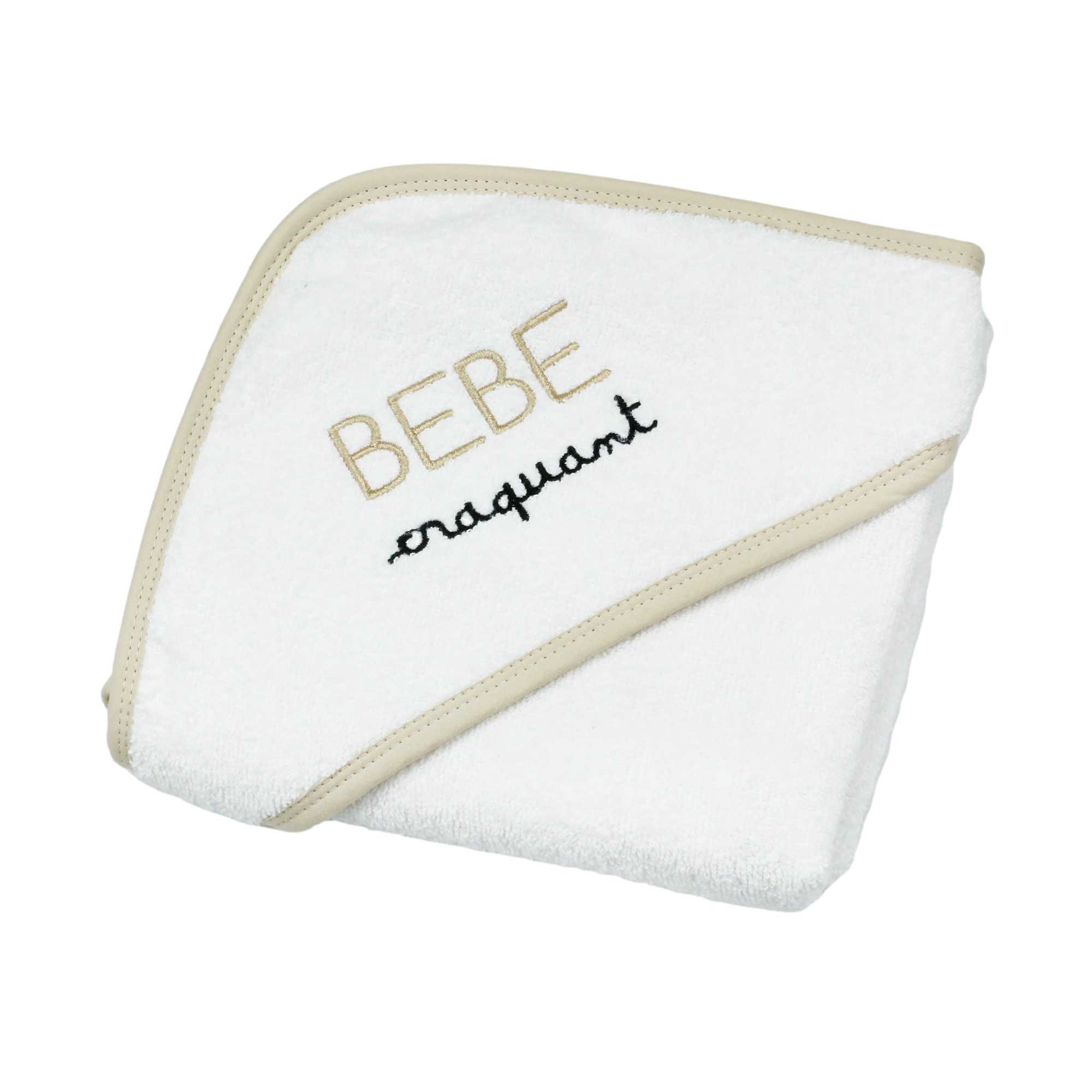 Trois Kilos Sept - Sortie de bain blanc 70x70 cm