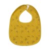 Magnifique bavoir moutarde avec all-over fleuri Magnifique bavoir moutarde avec all-over fleuri