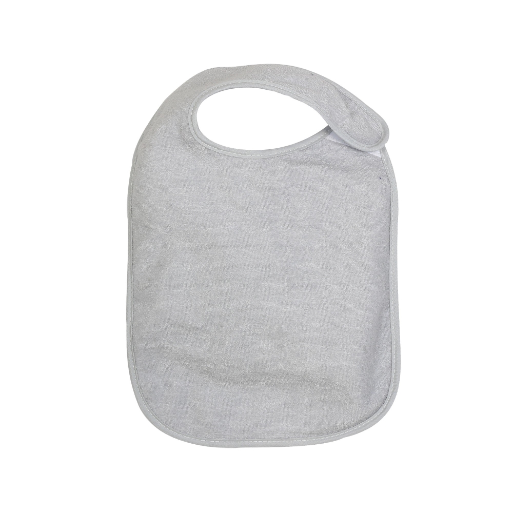 Gray weaning bib Gray weaning bib
