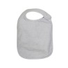Gray weaning bib Gray weaning bib