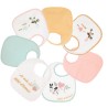 Lot de 7 bavoirs naissance - Bébé d'amour Lot de 7 bavoirs naissance - Bébé d'amour