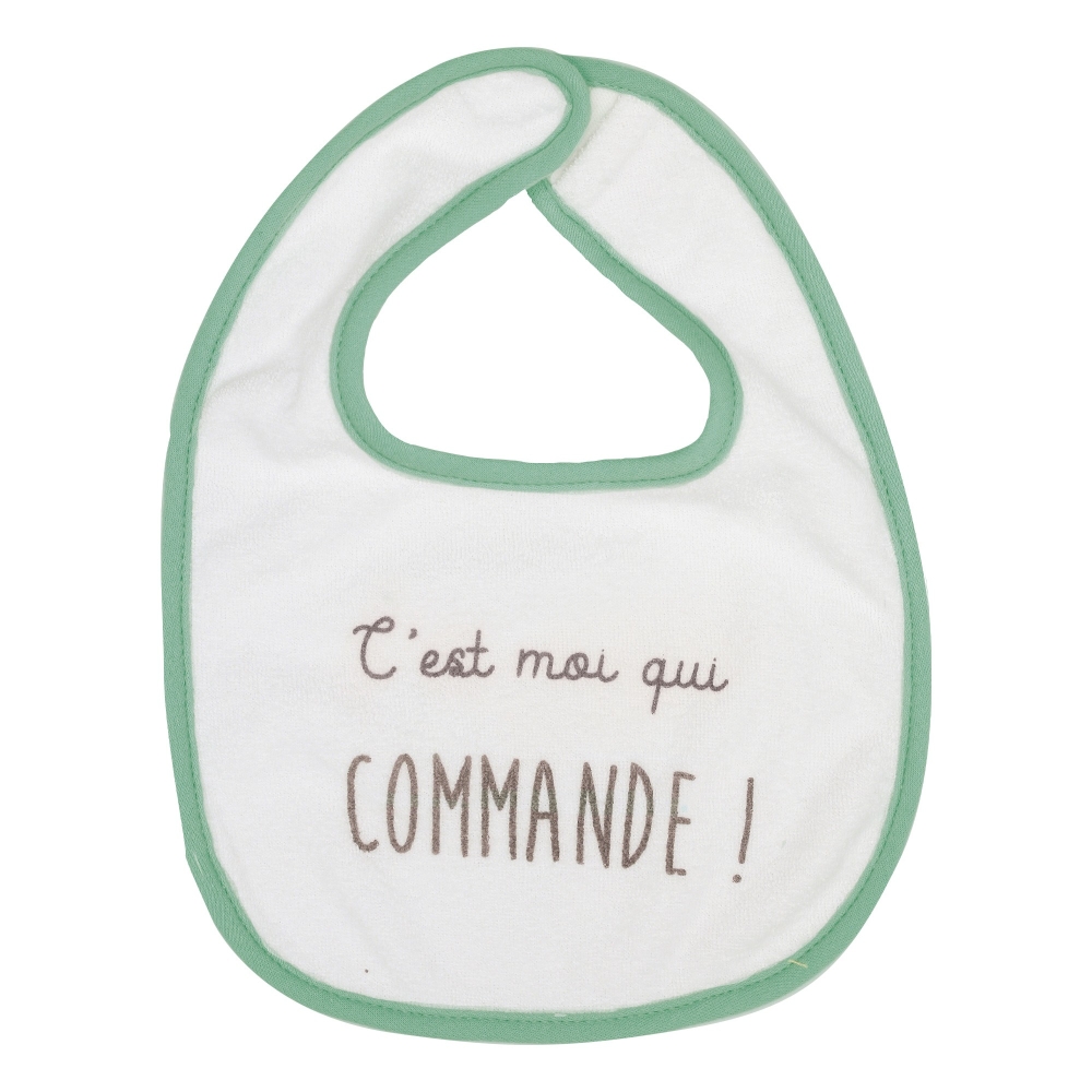 Set di 7 bavaglini - C'est moi qui commande Trois Kilos Sept - 10