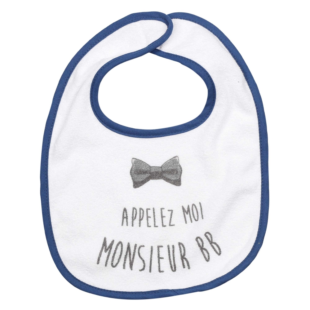 Babero con inscripción llámame Señor BB