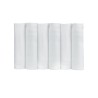 Pack de 6 gasas bebé blanco liso 70*70 cm