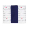 Lot de lange bebe - Marinière Kinousses - 1 Lot de lange bebe - Marinière Kinousses - 1