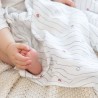 Lot de lange bebe - Marinière Kinousses - 2 Lot de lange bebe - Marinière Kinousses - 2