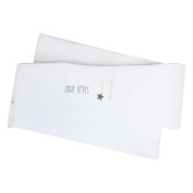 protector de cuna dulces sueños