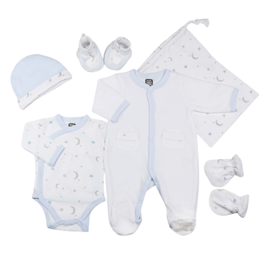 Kit naissance bleu lune