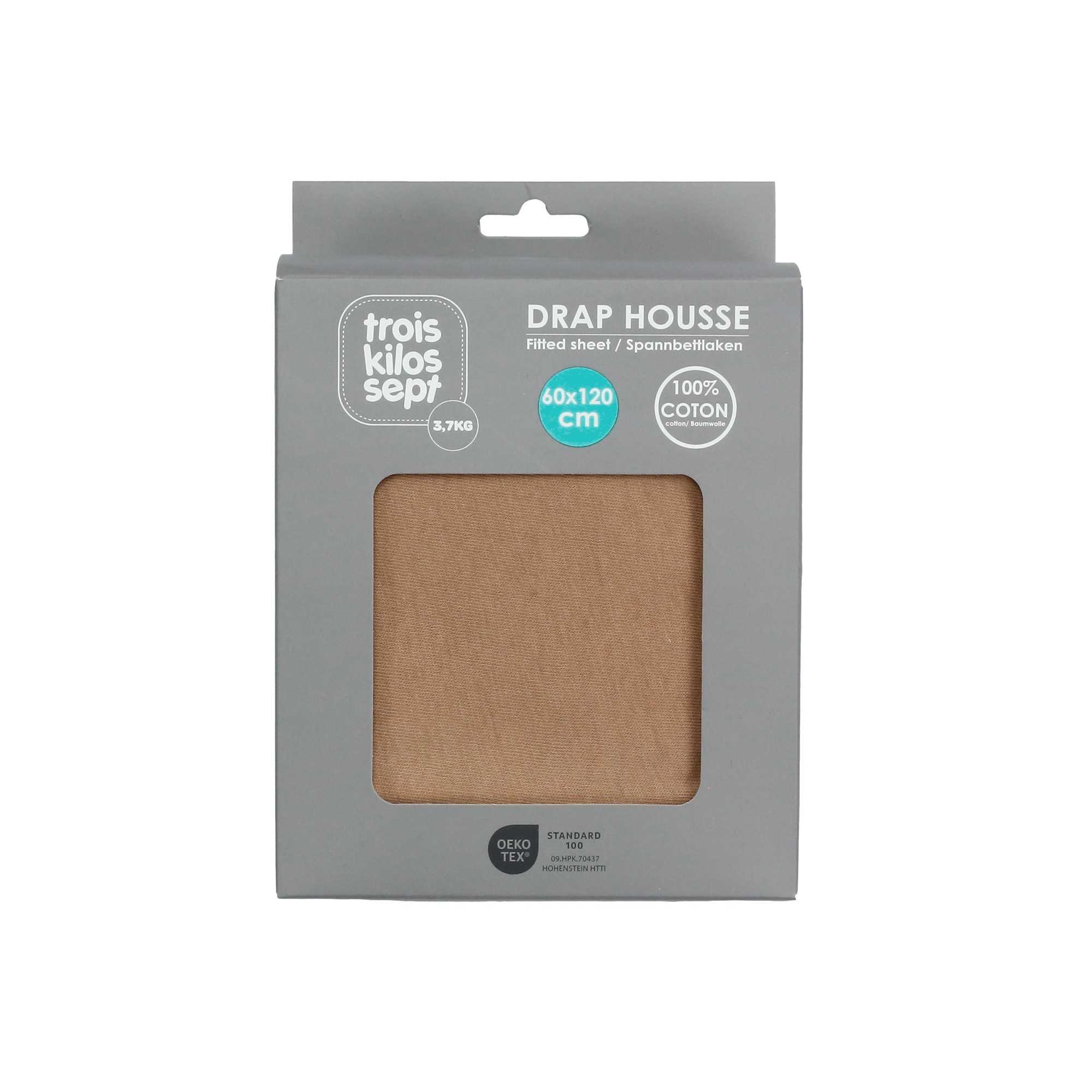 Drap housse OEKO-TEX® STANDARD 100 (Trois Kilos Sept) - Image 1