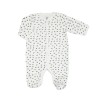 Pijama de nascimento em veludo com padrão Leopardo Pijama de nascimento em veludo com padrão Leopardo