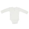 costas do body de recém-nascido branco costas do body de recém-nascido branco
