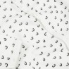 Zoom nos pequenos motivos Leopardo do pijama Zoom nos pequenos motivos Leopardo do pijama