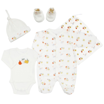 5-piece birth kit apples pears