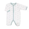Pijama de veludo azul e branco Pijama de veludo azul e branco