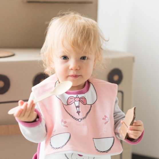 Girl bib