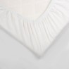Resguardo impermeável para cama de bebé em tecido turco, com cantos elásticos